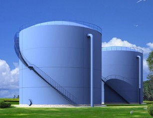 储罐是长输油气管道输送介质的储存容器.